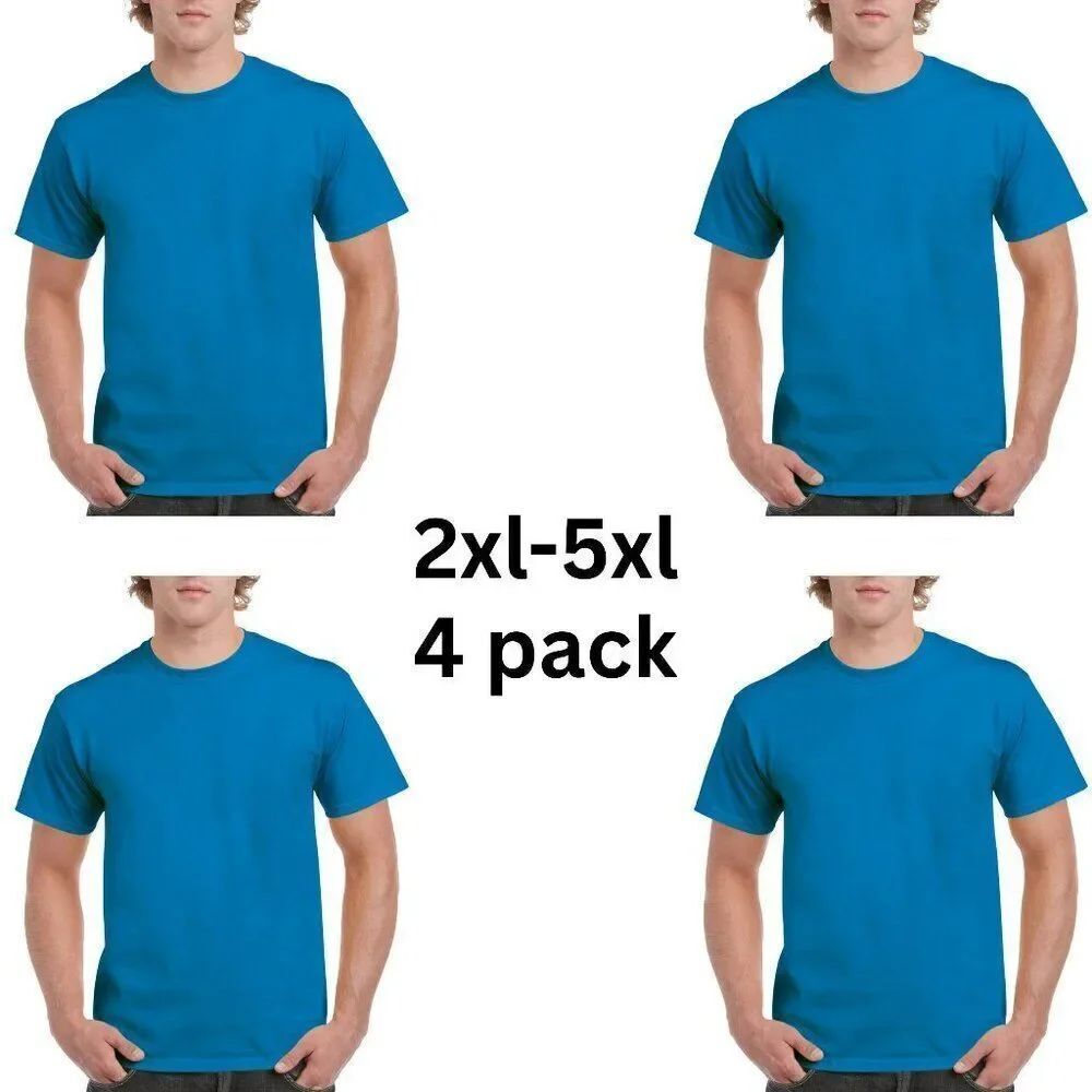NEW 4 pack unisex/ men women shirt short sleeve 4 shirts great deal!